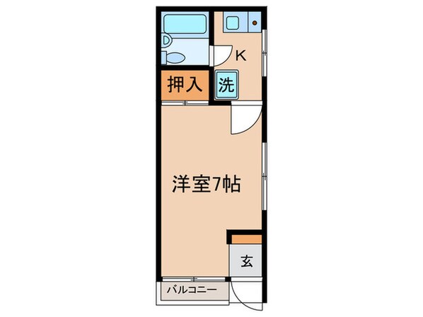 池上シルクハイムの物件間取画像